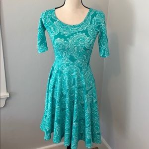 LuLaRoe Nicole Paisley Dress